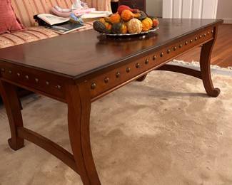Nail head Coffee table