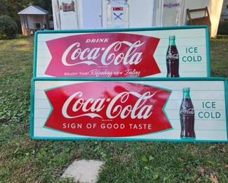 Coca Cola Ice Cold Signs