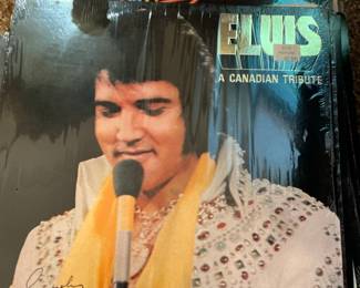 Elvis Presley - A Canadian Tribute Gold Vinyl LP