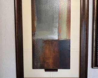 Contemporary Abstract Mixed Media Wall Art