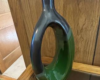 Mid-Century Modern Donut Vase
