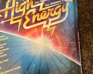 1979 K-Tel 'High Energy' Various Artists Vinyl Compilation LP