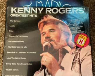 Kenny Rogers Greatest Hits Vinyl LP
