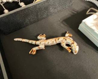 Lizard Figural Brooch