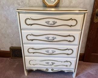 French Provincial Style Four-Drawer Chest