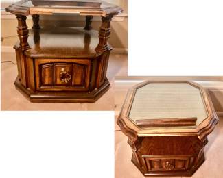 Huntley by Thomasville Broken table is 21 inches tall X 25 inches wide X 24 inches deep.$35
