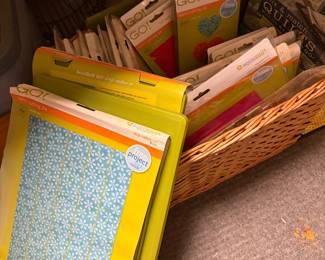 AccuQuilt and tons of templates sold separately