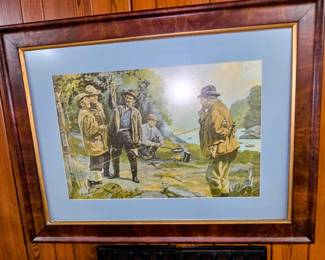 Great fishing print
