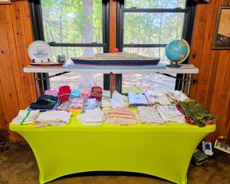 Linens and part of ship collection