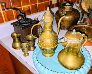 Large copper/metal collection