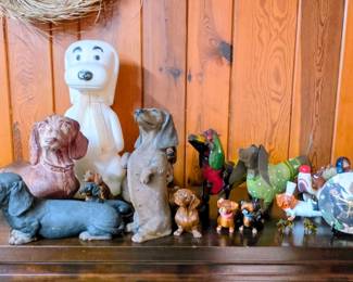 Dachshund figurine collection