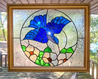 Another stained glass panel