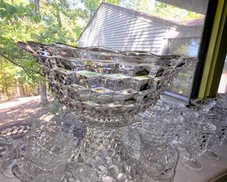 Huge Whitehall glass collection