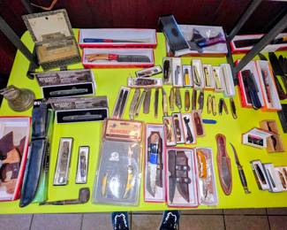 Part of the knife collection