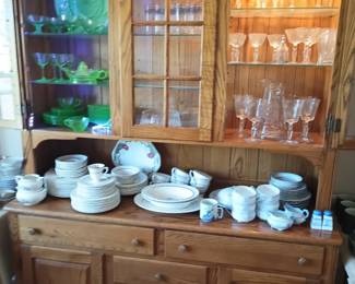 China hutch is still full though!