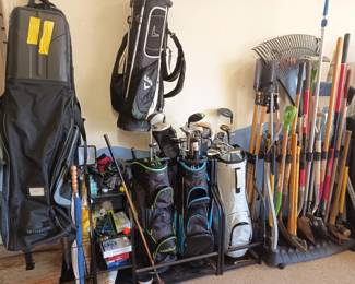 Yard tools and golf equipment