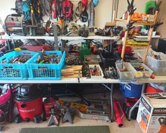 All sorts of hand tools