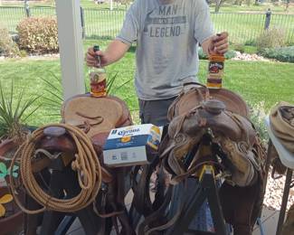 Beer for my horses, Whiskey for my men. Isn't that how the song goes?