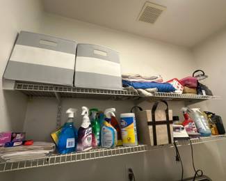 Cleaning supplies