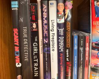 DVD's and Blue Rays