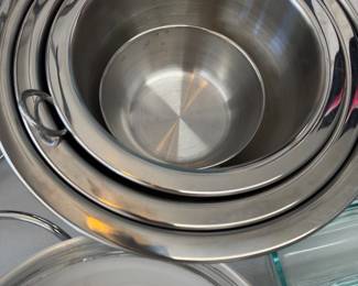 stainless steel bowls