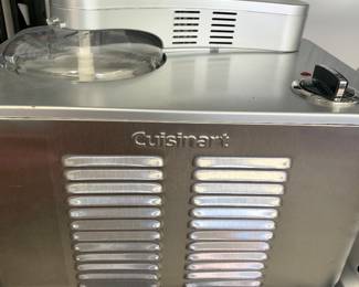 New Cuisinart ice cream maker
