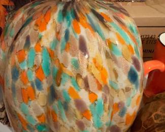 glass pumpkin