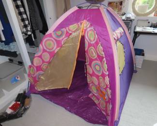 "Groovy Girls" tent.