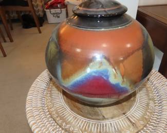 Large ceramic bowl/vase