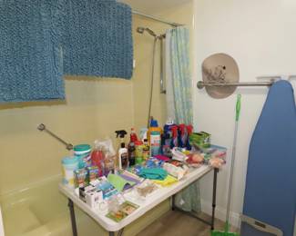 Cleaning supplies.