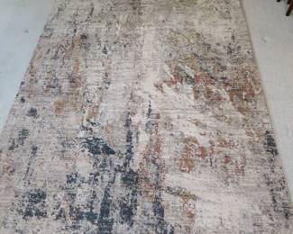 4x6 Turkish, machine woven area rug.