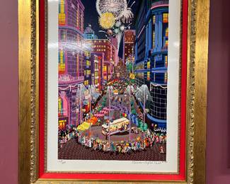 Signed and numbered print