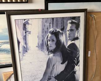 Autographed poster