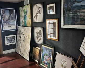 Professionally framed artwork at huge discount