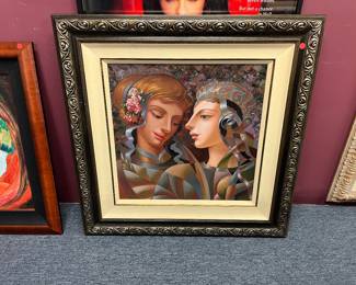 Beautiful framed canvas print