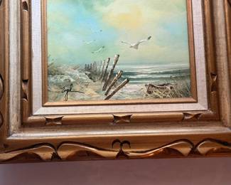 Signed Engel MCM Coastal Seascape