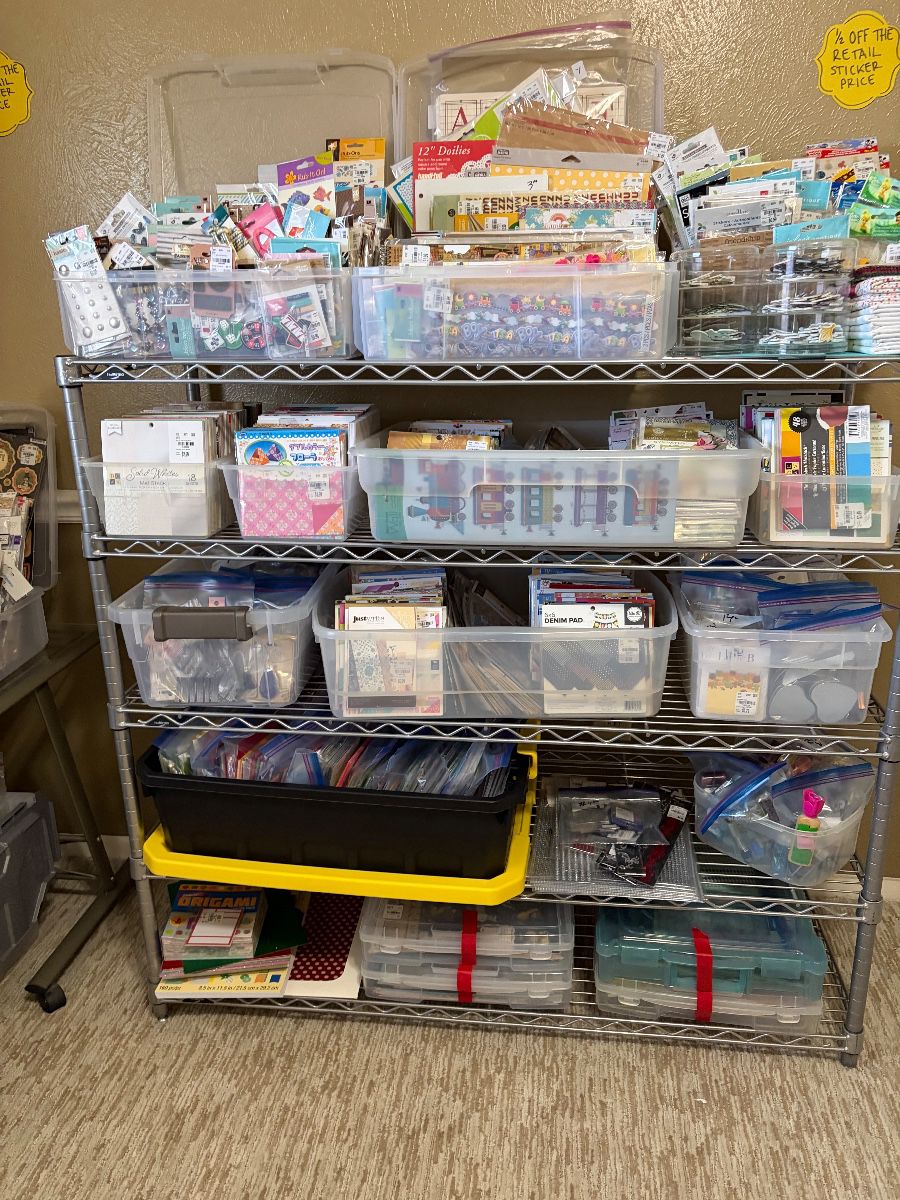 So much Crafting and Scrapbooking items in sealed packages