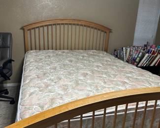 Wooden Queen Bed