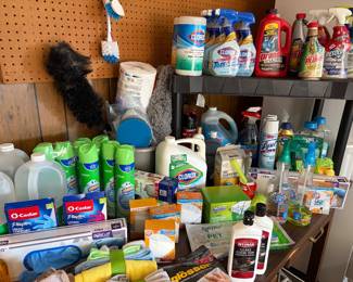New cleaning supplies
