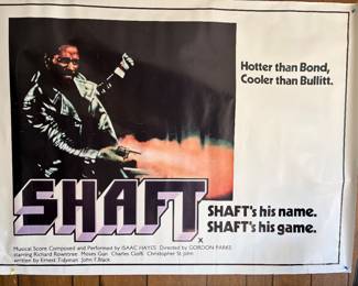 1971 Shaft Cinemasterpiece Movie Poster