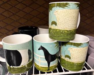 Gibson Animal Mugs designed by Warren Kimble