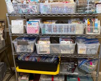 So much Crafting and Scrapbooking items in sealed packages