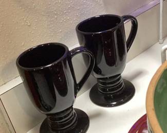 Carnival Glass Grape Motif Pitcher
