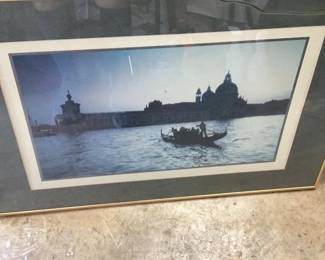 Venice Gondola Framed Print