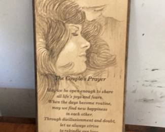 The Couple's Prayer Wall Plaque