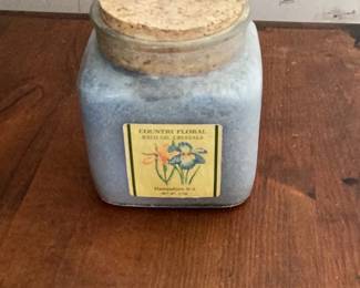 Country Floral Bath Oil Crystals