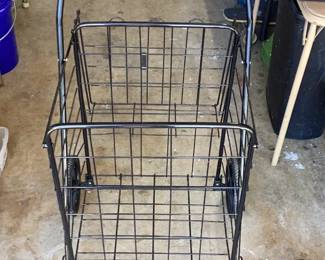 Collapsible Metal Shopping Cart