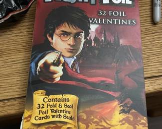 Harry Potter Flashy Foil Valentines