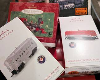 Hallmark Lionel Train Ornaments NEW