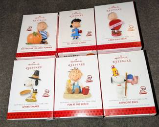 Hallmark Peanuts Ornaments NEW